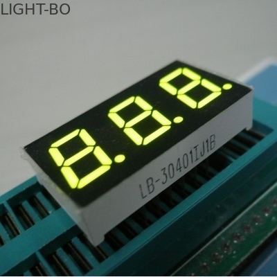 Un buon prezzo. Giallo Verde Triplice Digit 7 Segmento LED Display Anodo comune in linea