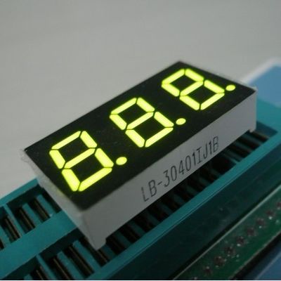Giallo Verde Triplice Digit 7 Segmento LED Display Anodo comune