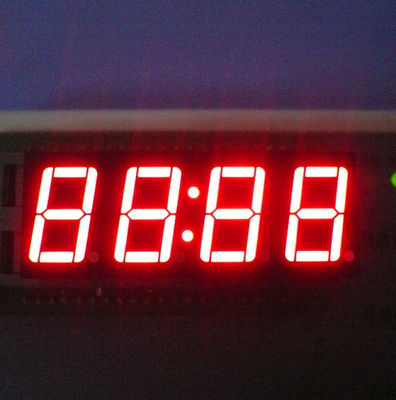 Un buon prezzo. 4 cifre 7 segmenti LED Display 14,2 mm (0,56 pollici) Anodo / catodo comune Super rosso per il pannello degli strumenti in linea
