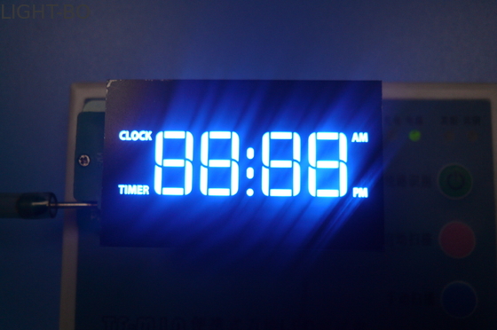Cifra blu ultra luminosa dell'esposizione di LED di abitudine 4 per il fornello di gas di Digital