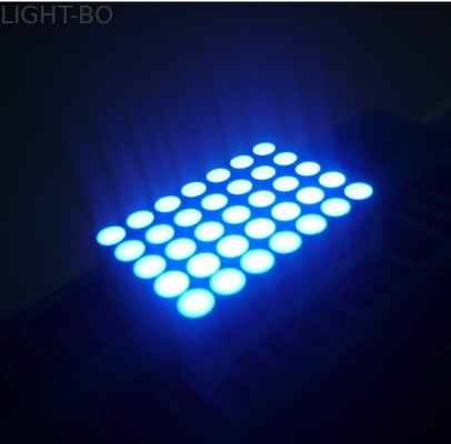 la matrice a punti luminosa del blu 5x7 ha condotto l'ampio angolo di visione dell'esposizione per lo schermo dell'interno ed all'aperto di pubblicità