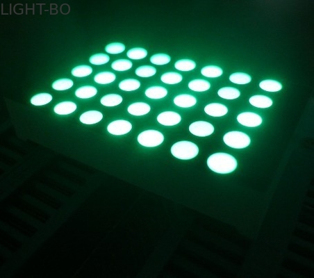 Display a matrice bianco/rosso/blu/verde del LED dei giri 5 x 7 per la pubblicità