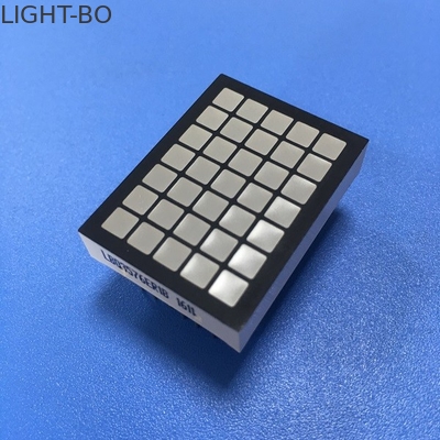 Anodo ultra rosso della colonna dell'esposizione di LED della matrice a punti 5x7 di 3.5mm per il POLIZIOTTO dell'elevatore