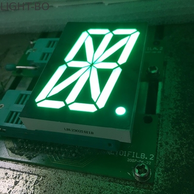 Singola esposizione di LED verde pura di segmento della cifra 16 per il pannello della lettura digitale