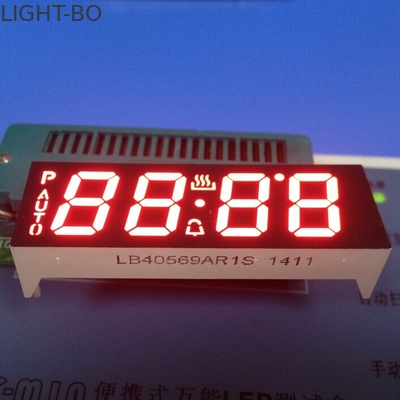 4 temperatura di funzionamento comune dell'anodo +120C del display a 7 segmenti della cifra