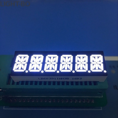 I 10mm sei segmenti ultra bianco della cifra 14 hanno condotto l'anodo comune dell'esposizione per il quadro portastrumenti
