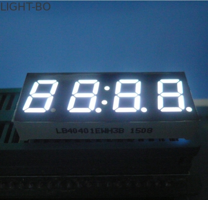 Un buon prezzo. Bianco comune del catodo dell'esposizione dell'orologio di Digital di alta luminosità per gli elettrodomestici in linea