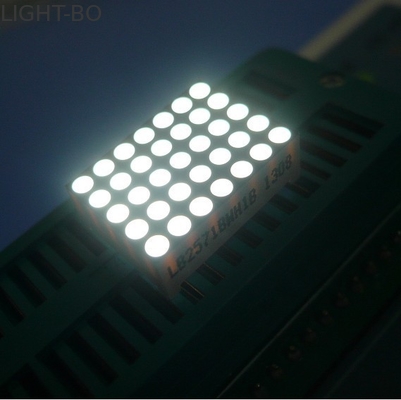 Il bianco ultra luminoso 5x7 ha condotto l'anodo 0,7