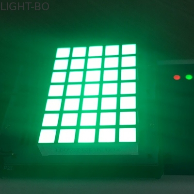 angolo di visione del display a matrice del punto dei quadrati 5 x 7 di 4.9mm ampio per i segni commoventi