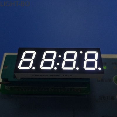 4 esposizione dell'orologio di segmento LED della cifra 7 catodo comune di altezza di 14,2 millimetri per il temporizzatore del forno a microonde