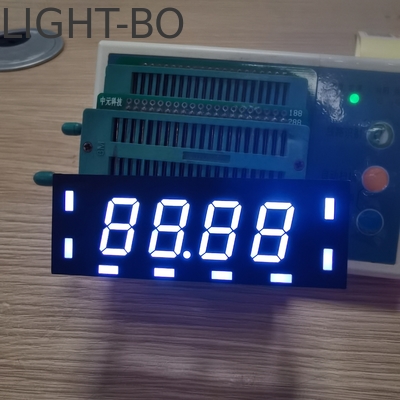 Display a LED a quattro cifre bianco a 7 segmenti per microonde