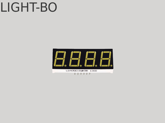 Ultra Bianco 4 Cifre 7 Segmenti Display LED Orologio Display Anodo Catodo Per Indicatore Digital Timer