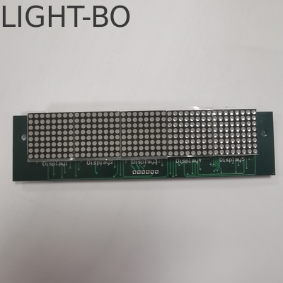Display LED a matrice a punti 40*8 bianco brillante con circuito integrato