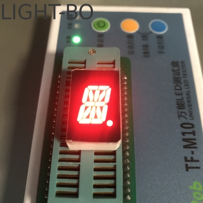 Tipo di montaggio attraverso il foro Display alfanumerico a LED da -40°C a 85°C Colore del segmento Bianco o stesso del colore di emissione