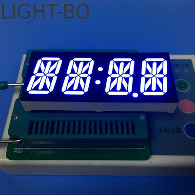 Interfaccia seriale e 20mA Consumo di corrente Display LED alfanumerico per industria