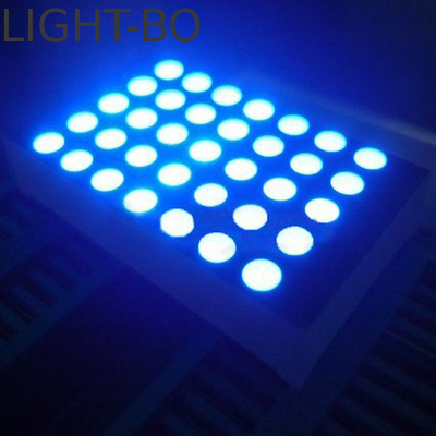 5x7 Display LED a matrice di punti Corrente in avanti 12-15mA/LED Fornitore di alimentazione 5V per luci di allarme di emergenza dei veicoli