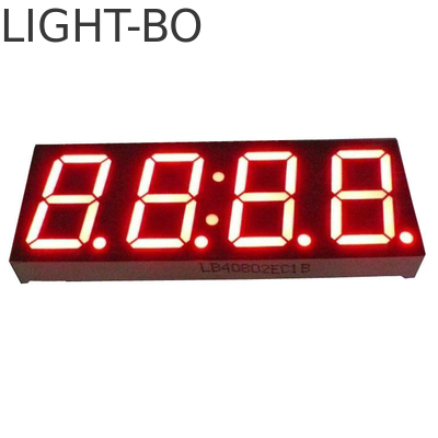 Un buon prezzo. Display dell'orologio a catodo comune a polarità a LED con telaio in alluminio in colore grigio/nero in linea