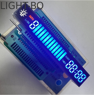 Blu/rosso/bianco Display LED modulo 7 segmento comune catodo per cappuccio range