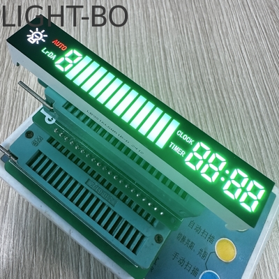 Ultra verde/rosso luminoso ANODO COMUN CUSTOM 7SEGMENTO LED display per cappuccio cucina