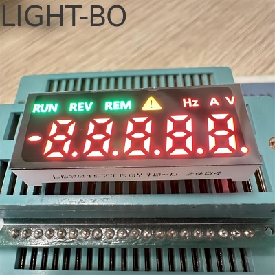 Display a LED a sette segmenti a 5 cifre per il controllo industriale
