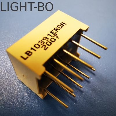 Un buon prezzo. Display a LED rosso brillante a singola cifra 0,39 pollici 7 segmenti catodo comune per il pannello degli strumenti in linea