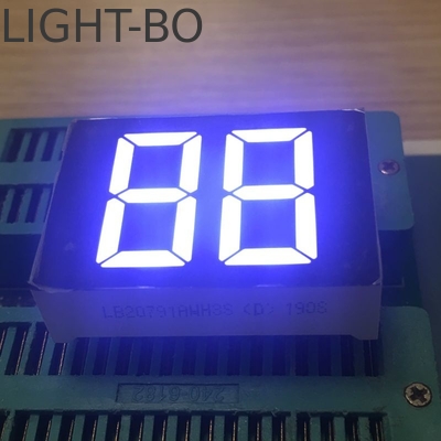 Display a LED a 7 segmenti di 20 mm a anodo bianco comune per scaldabagno digitale