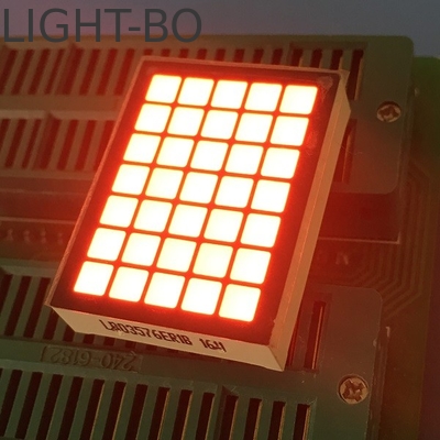 Display a LED 5*7 a DOT quadrato rosso brillante per indicatore del numero di piano dell'ascensore