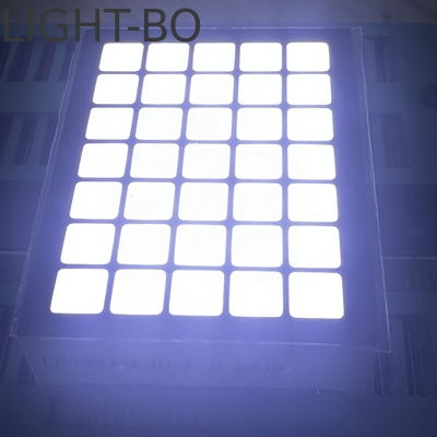 Un buon prezzo. Display a LED a matrice DOT quadrato superbianco 5*7 per indicatore del numero di piano dell'ascensore in linea