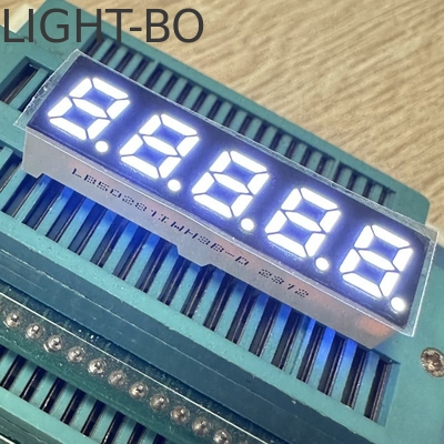 Display a LED a 5 cifre 7 mm 7 segmenti Anodo comune Bianco ultra luminoso per convertitore di frequenza