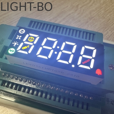 Display LED multicolore a 4 cifre a 7 segmenti Anodo comune per il pannello di controllo del frigorifero