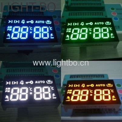 Display a LED a 7 segmenti multicolore da 0,58-inch a quattro cifre