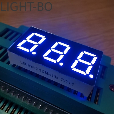 Un buon prezzo. 7 segmenti LED Display 0,4 pollici Anodo comune Ultra Bianco per Indicatore di temperatura in linea