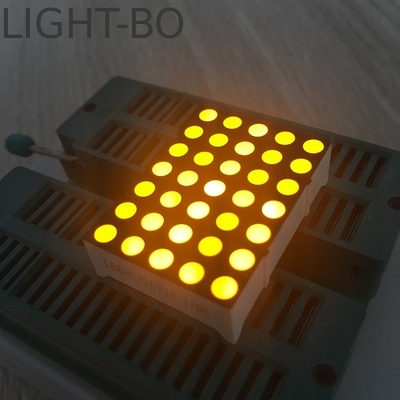 Display a LED a matrice DOT giallo super luminoso 3 mm per segnali mobili / bacheche