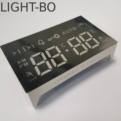 Display a LED 7 segmenti Ultra Bright Amber 4 cifre Anodo comune per 4 tasti Touch Forno integrato