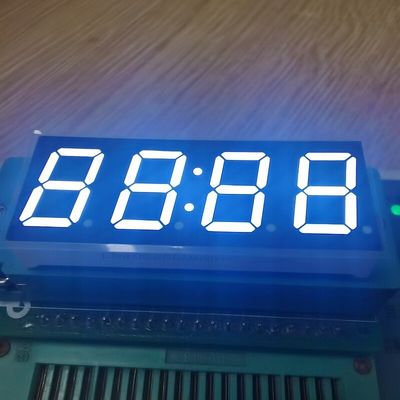 Un buon prezzo. Display LED a 7 segment, 4 cifre, 14.2mm, bianco ultra luminoso, catodo comune per timer digitali in linea