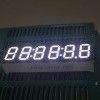 Display LED a 6 cifre a 7 segmenti con altezza 9,2 mm e catodo comune per timer di conto alla rovescia digitale