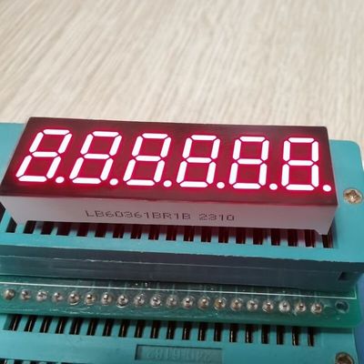 Display LED a 6 cifre a 0,36 pollici a 7 segmenti, ampiamente utilizzato per il pannello degli strumenti