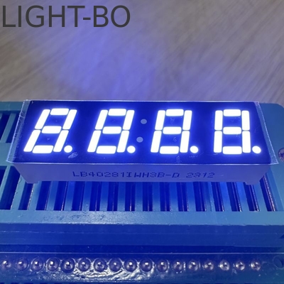 Display LED bianco 7 mm 4 cifre 7 segmenti Anodo comune per pannello multimetro