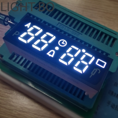 Display LED a catodo comune a 7 segmenti a 4 cifre per timer per forno integrato