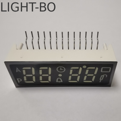 Display LED a 7 segmenti 4 cifre Anodo comune ultrabianco per timer di forno incorporato