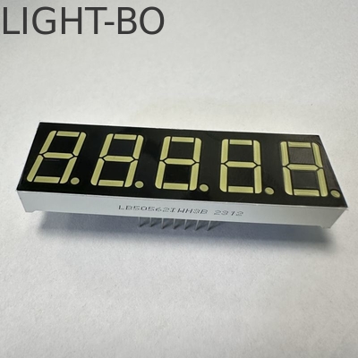 Un buon prezzo. 0Display a LED a 7 segmenti di 56 pollici a 5 cifre per il controllo del processo in linea