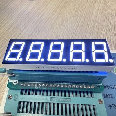 Un buon prezzo. Display LED a 7 segmenti a 5 cifre da 0,56 pollici bianco ultra brillante con anodo comune per controllo di processo in linea