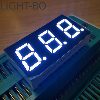 Un buon prezzo. Display a LED a 7 segmenti di colore bianco ultra luminoso a tripla cifra Anodo comune in linea