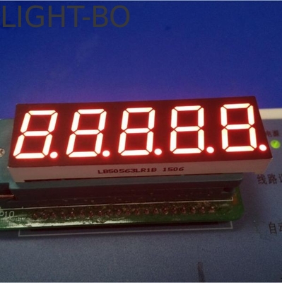 Un buon prezzo. Display a LED a 7 segmenti a 14,2 mm di colore rosso brillante in linea