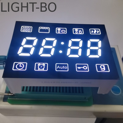 Display a LED a 7 segmenti a microonde in bianco ultra luminoso a 4 cifre
