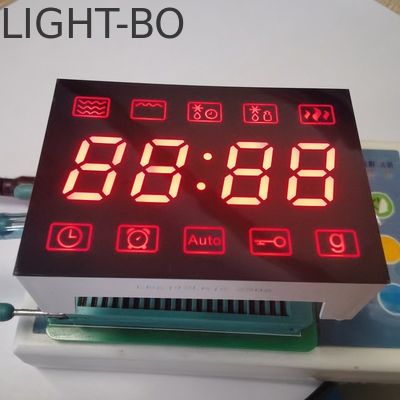 Display a LED a 7 segmenti a anodo comune a controllo a microonde a 4 cifre