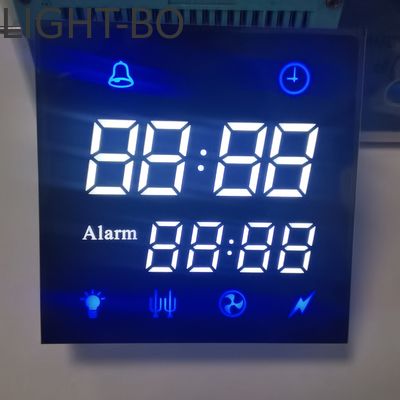 Display a LED a 7 segmenti Anodo comune per timer digitale per forno Ultra Bianco/Azzurro