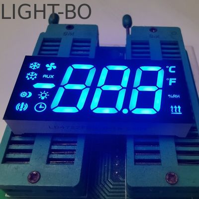 Display a LED a 7 segmenti a 3 cifre ad anodo comune blu ultra per controller frigorifero