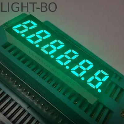Display a LED a 6 cifre e 7 segmenti verde anodo comune per convertitore di frequenza