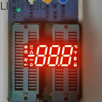 Display LED a catodo comune a sette segmenti personalizzato per il controllo del frigorifero / congelatore